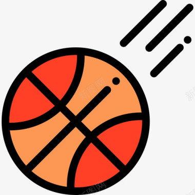 篮球篮球队线颜色图标图标