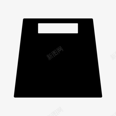 购物袋购买用户界面字形图标图标