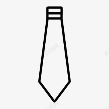 领带时尚领结图标图标