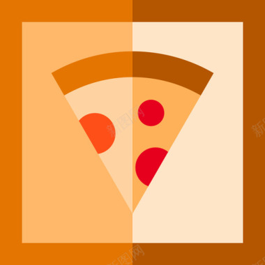 披萨外卖7平的图标图标