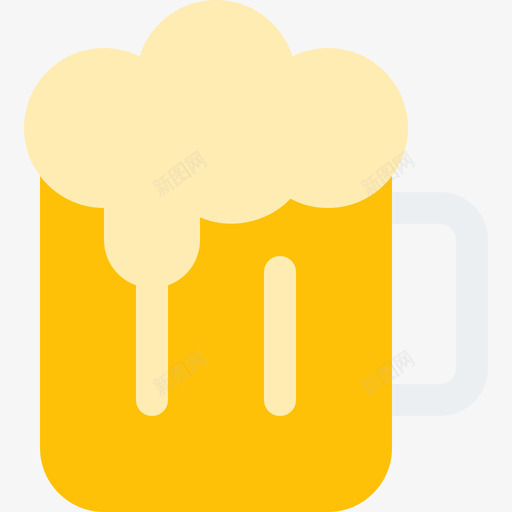 啤酒杯饮料6淡啤酒图标svg_新图网 https://ixintu.com 啤酒杯 淡啤酒 饮料6