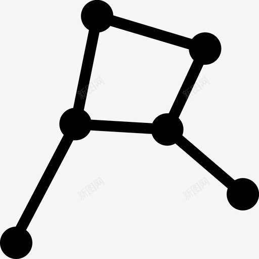 星座太空图标svg_新图网 https://ixintu.com 太空 星座