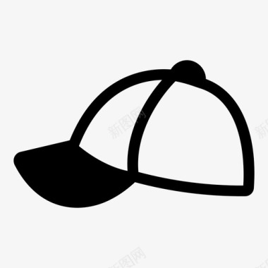 帽子运动型街头风图标图标