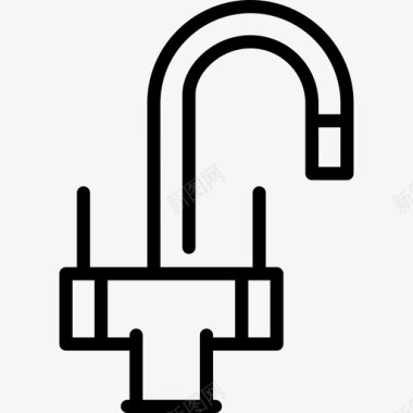 洗澡家居用品17直系图标图标