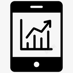 在线调查和评估商务应用手机高科技图标高清图片