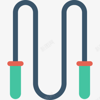 跳绳运动健身平板图标图标