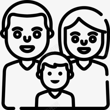 家庭whatsapp笑脸3直系图标图标