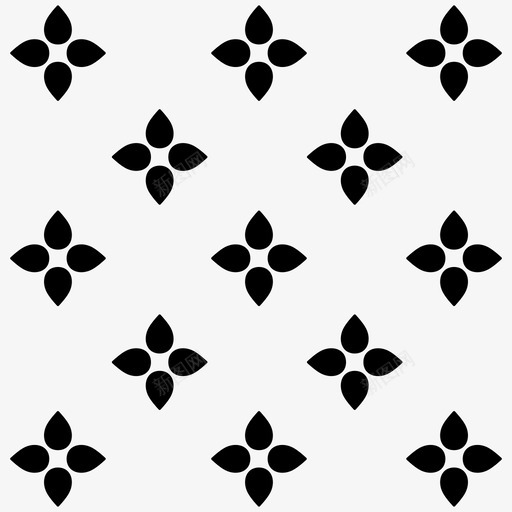 几何装饰十字交叉织物图标svg_新图网 https://ixintu.com 几何 几何装饰 十字交叉 可重复 织物 结构