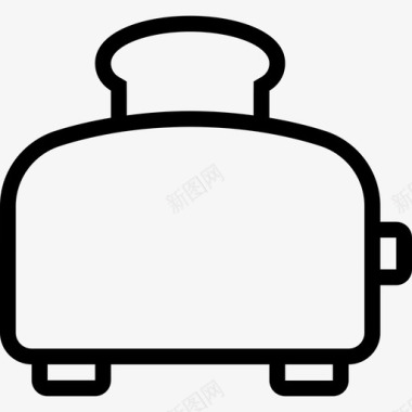 烤面包机厨房和食物3其他图标图标