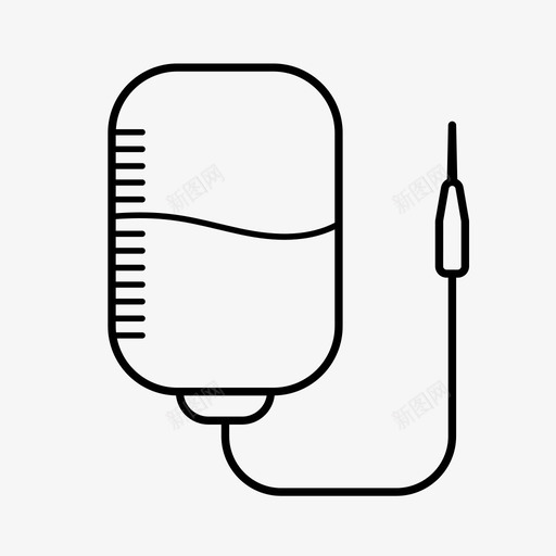 输液血液健康图标svg_新图网 https://ixintu.com 健康 健康图标 血液 输液 输血