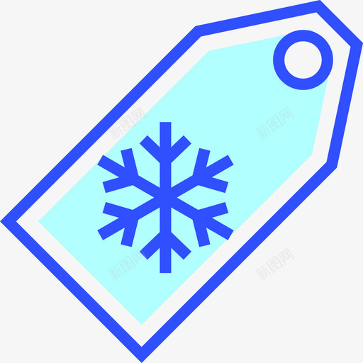 标签冬季29线性颜色图标svg_新图网 https://ixintu.com 冬季29 标签 线性颜色