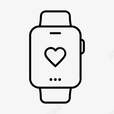 智能手表苹果数据图标图标