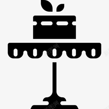 蛋糕美食2填充图标图标