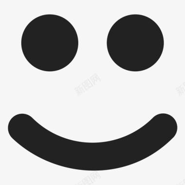 微笑活动表情图标图标