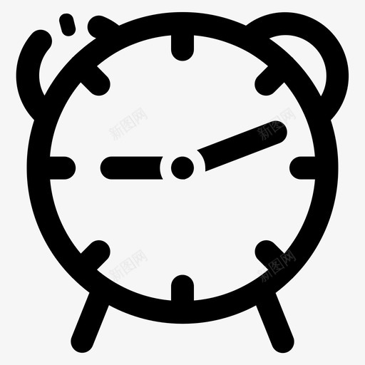 闹钟时钟开发图标svg_新图网 https://ixintu.com 业务概要第一卷 开发 手表 时钟 时间 闹钟