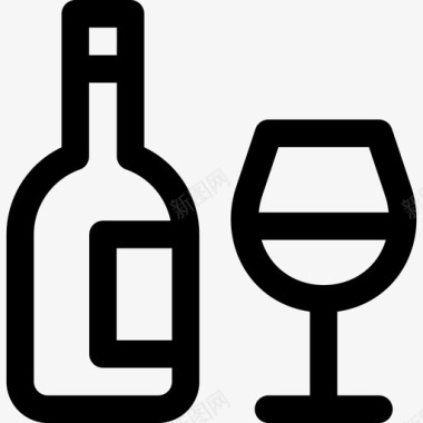 葡萄酒意大利7直系图标图标