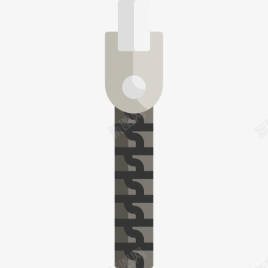 拉链缝纫17扁平图标图标