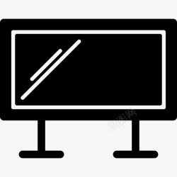 施工广告牌广告牌施工49填充图标高清图片