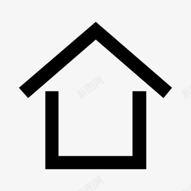 住宅住所建筑物图标图标