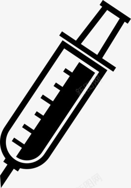 注射器图标援助救护车图标