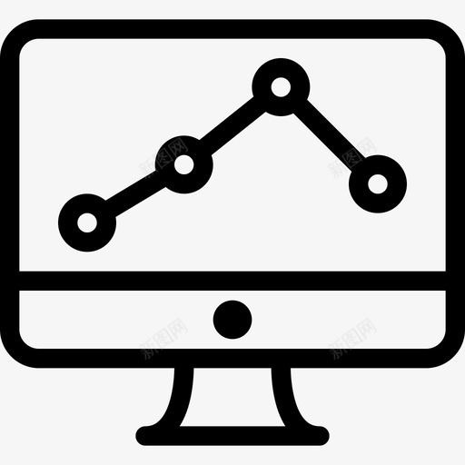 分析搜索引擎优化50线性图标svg_新图网 https://ixintu.com 分析 搜索引擎优化50 线性