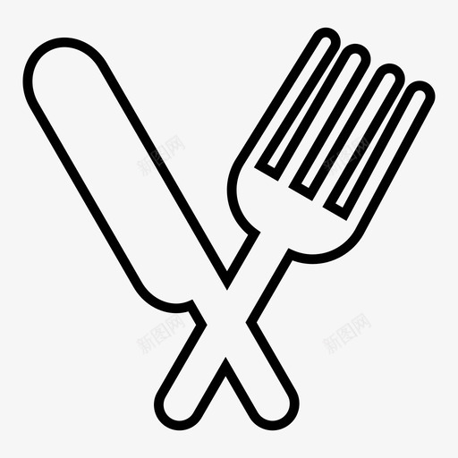 吃餐馆食物图标svg_新图网 https://ixintu.com 午餐 厨房 吃 美食家 食物 餐馆