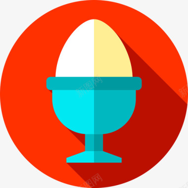 鸡蛋早上例行平淡图标图标