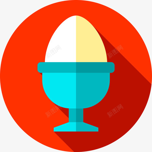 鸡蛋早上例行平淡图标svg_新图网 https://ixintu.com 平淡 早上例行 鸡蛋