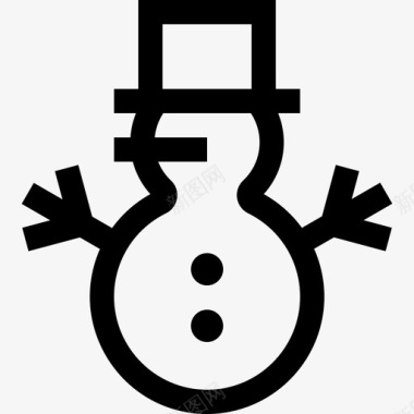 雪人圣诞96直系图标图标