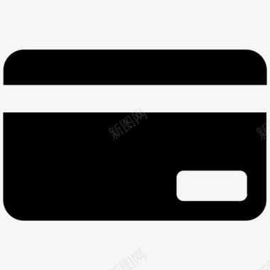 信用卡支付购物卡图标图标
