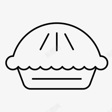 派蛋糕美味图标图标