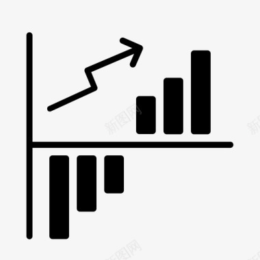 分析图表财务报告图标图标