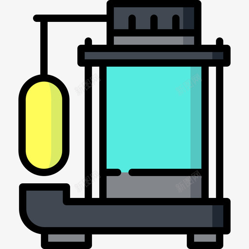 泵管道工工具和元件2线颜色图标svg_新图网 https://ixintu.com 泵 管道工工具和元件2 线颜色