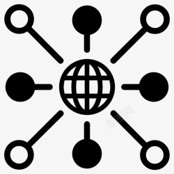 国际无产阶级联盟联盟网络全球连接全球网络图标高清图片