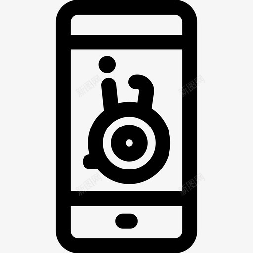 智能手机自动平衡电动滑板车5线性图标svg_新图网 https://ixintu.com 智能手机 线性 自动平衡电动滑板车5