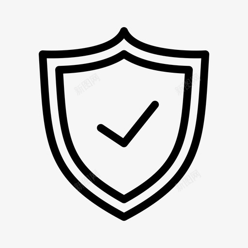 安全守卫保护图标svg_新图网 https://ixintu.com 保护 商业和电子商务 守卫 安全 盾牌 金融