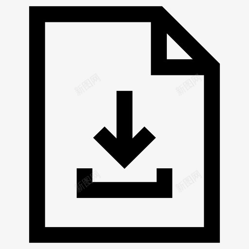 文件保存文件文件纸注释页文件表图标svg_新图网 https://ixintu.com 下载文件 保存文件 文件纸注释页文件表
