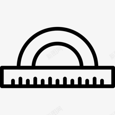 量角器教育54岁直系图标图标