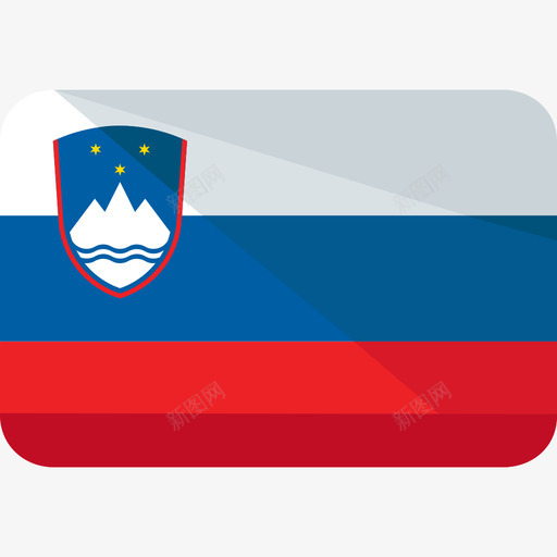 斯洛文尼亚国旗5平坦图标svg_新图网 https://ixintu.com 国旗5 平坦 斯洛文尼亚
