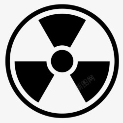 有毒标识核标志危险辐射图标高清图片