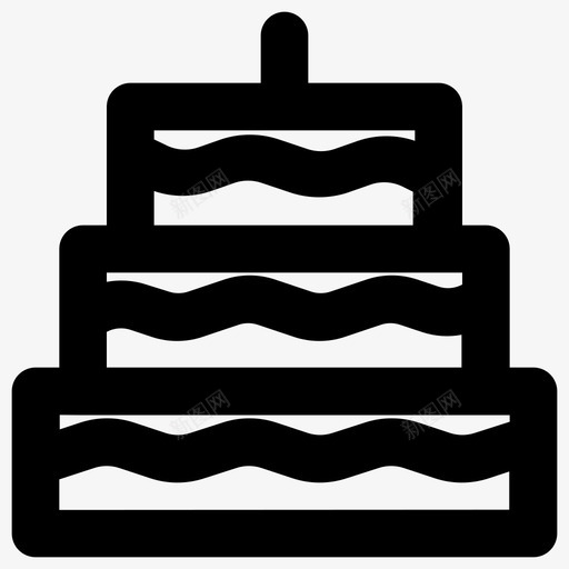 蛋糕生日庆典图标svg_新图网 https://ixintu.com 庆典 梨味浓浓 甜食 生日 美食 蛋糕