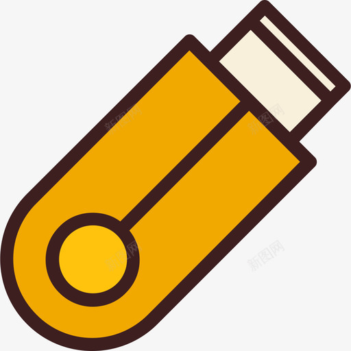 Usb数据库8线性颜色图标svg_新图网 https://ixintu.com Usb 数据库8 线性颜色