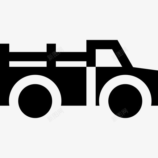 小型卡车农用16装满图标svg_新图网 https://ixintu.com 农用16 小型卡车 装满