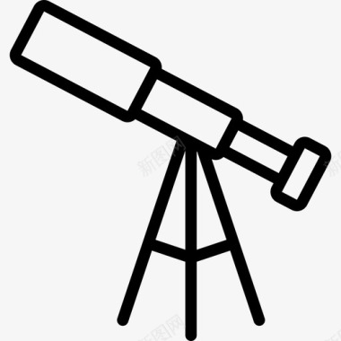 望远镜地理2直线图标图标