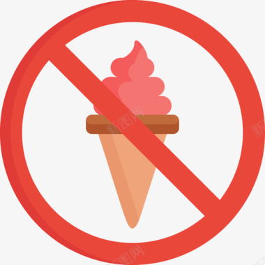 没有冰淇淋信号2没电图标图标