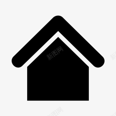 住宅住所建筑物图标图标