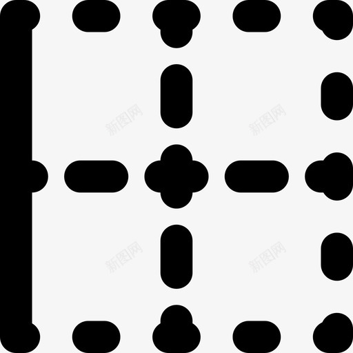 左对齐第2段填充图标svg_新图网 https://ixintu.com 填充 左对齐第2段