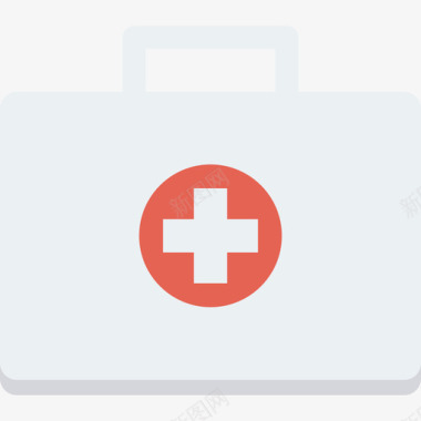 急救箱医疗卫生2扁平图标图标