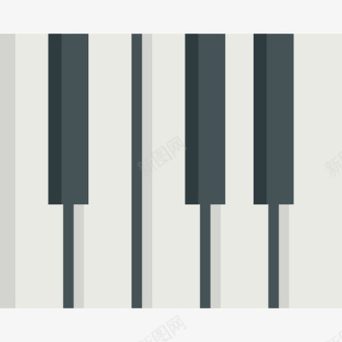 钢琴运动62平调图标图标