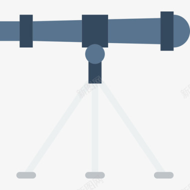 望远镜科学23平面图标图标